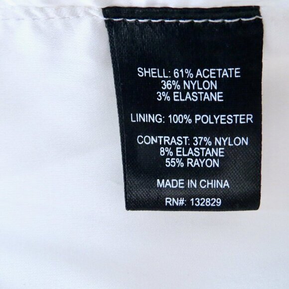 NEW! Revolve H:ours Tabitha Bodysuit Satin Corset White SZ S - Picture 10 of 11